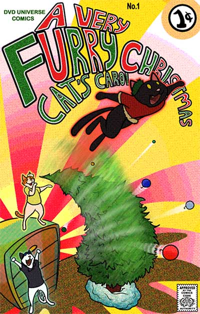 DVDUA COMICS: Issue 1 - A Very Furry Christmas Cat's Carol (image for) DVDUA COMICS: Issue 1 - A Very Furry Christmas Cat's Carol