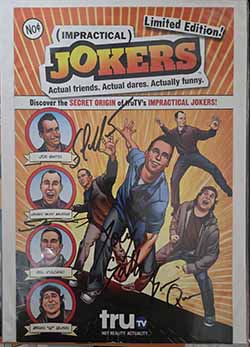 (image for) Impractical Jokers #1 Signed, Limited Edition